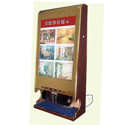 廣告燈箱型擦鞋機(jī)