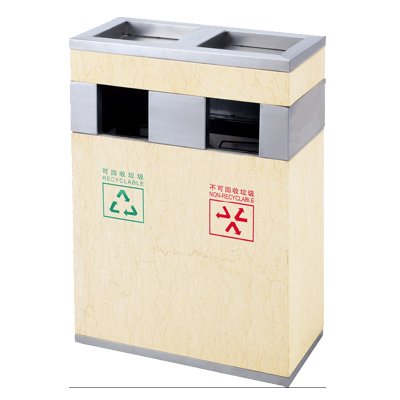 仿石分類座地煙灰桶（A級）