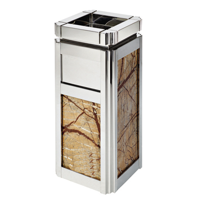 海棠角座地煙灰桶