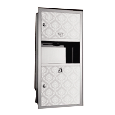 大擦手紙架（帶垃圾桶）