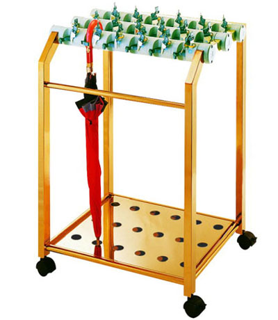 方管鈦金雨傘架