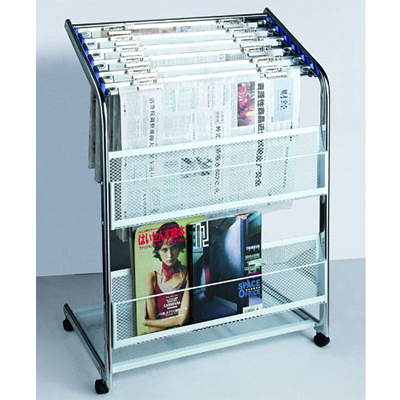 鋼報紙雜志架