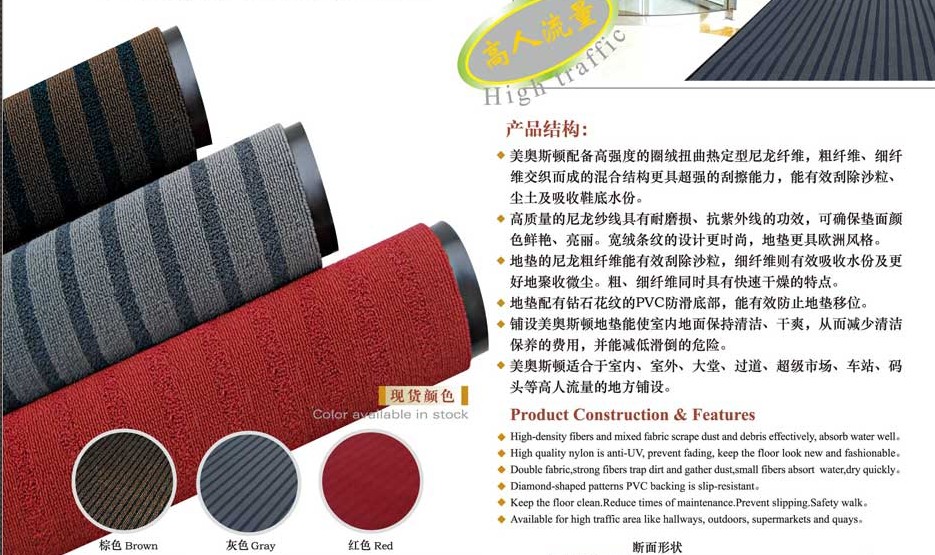 美奧斯頓防塵防污地墊