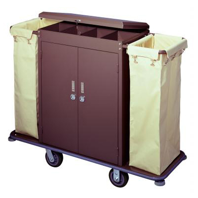 噴塑客房服務車(帶門)